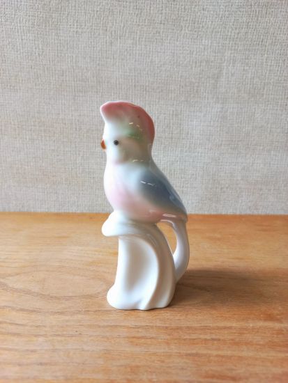  Drasche kakadu porceln figura